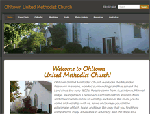 Tablet Screenshot of ohltownumc.com